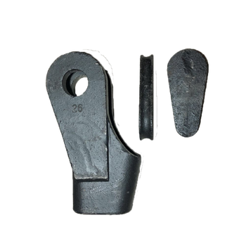 适用楔心钢丝绳楔芯 配件夹头楔形接头楔芯 楔块 塔吊楔块配件 楔