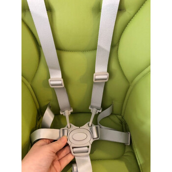 餐椅k06 k宝宝餐椅五点式安全带peg siesta安全绑带固定扣适合 时尚灰