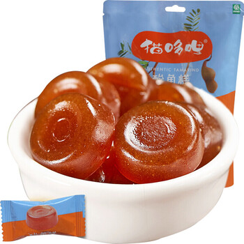 云南特产酸角糕零嘴儿童零食品『现货』 猫哆哩酸角糕500g/袋【图片 