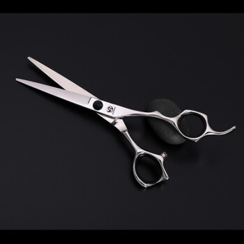 玄冰平剪牙剪打薄美发剪子套装剪刀美发剪发型师专用亮色60平剪