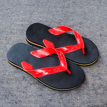 ukmr脚胖大脚丫子穿的夏天特大码48拖鞋男湛江双鹅牌红踏鞋吴川雷州老