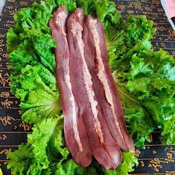 东北笨猪新鲜猪连襟沙肝猪连体当天现杀猪连贴特产小吃