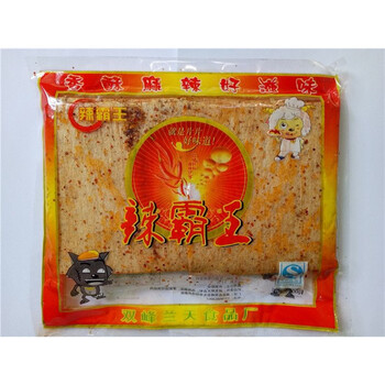 辣片麻辣片祁东辣霸王130g香辣面筋食品 辣条 小时候辣 2包(新货现发)