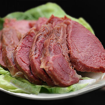 山东菏泽曹县特产米家米伟烧牛肉卤味中秋节春节礼盒装礼品清真 600克