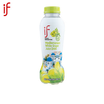if泰国进口椰子水350ml瓶装 纯椰青水无添加蔗糖0脂肪nfc果汁饮料 if