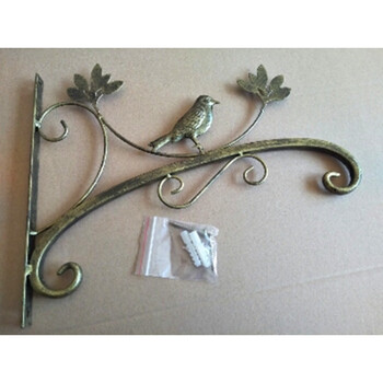 欣尔博惠大门挂灯笼架支架门口架子吊篮挂钩壁挂植物垂吊铁艺挂架墙上