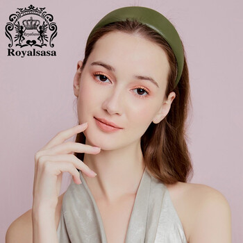 皇家莎莎韩国pu高档简约发箍日常百搭气质加宽修饰脸型头箍发卡