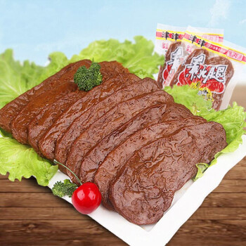 5折素火腿苏州土特产素肉素食小吃豆腐干制品素鸡零食70g20原味20包