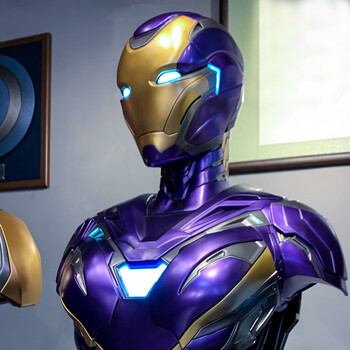 钢铁侠大型超模动漫queen studios12f1mk49胸像大型雕像模型摆件 像