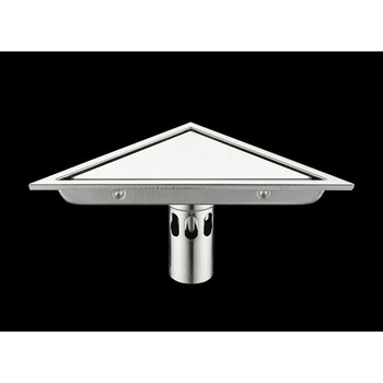 浴室淋浴卫生间 三角形防臭隐形地漏 165*233重力浅水封款