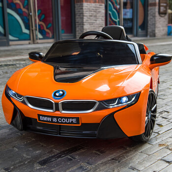 贝瑞佳宝马儿童电动车四轮童车可坐人四驱动宝宝玩具婴儿电瓶汽车带