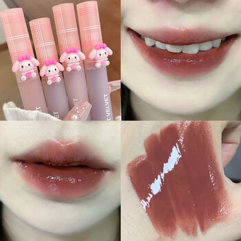 睫蓓萌宠水润镜面口红 显色持久不易沾杯水光果冻嘟嘟唇口红 730#冷泡