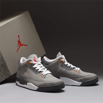 nikeairjordan3aj3乔3男子篮球鞋854262136064cv3583水泥灰ct