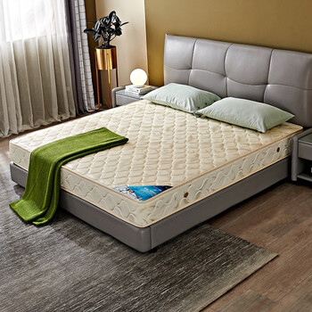 全友家居 床垫锰钢弹簧椰棕席梦思床垫正反软硬两用弹簧床垫 105001