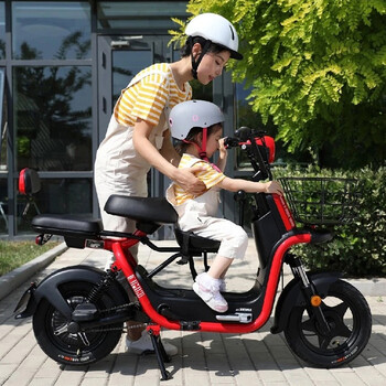 【宝妈接娃车】爱玛电动车 小玛umini新国标锂电池电瓶车 时尚男女