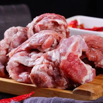 【比肉香】新鲜舌根肉冷冻猪口条跟肉生鲜去骨舌根肉烧烤烤肉卤菜 二