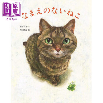 没有名字的猫 2019MOE绘本大赏 日文原版 なまえのないねこ 竹下文子 町田尚子