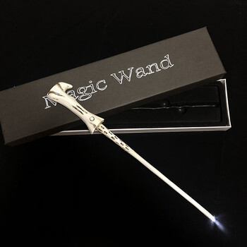 哈利波特魔杖魔法棒可施咒权杖harrypotter周边法杖发光玩具伏地魔