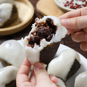 东北粘豆包老式黏豆包糯米苏耗子苏子叶耗子手工农家东北特产小吃 3斤