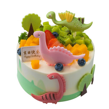 味多美小恐龙蛋糕生日蛋糕同城配送北京店送水果蛋糕奶油蛋糕提拉米苏