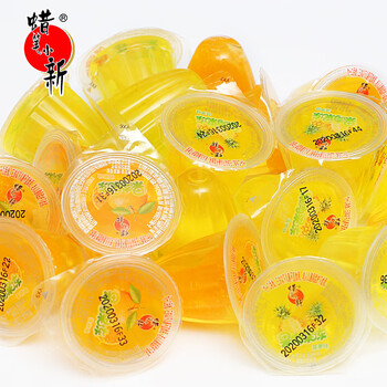 汝意 蜡笔小新果肉果冻布丁吸吸果冻散装混装整箱5kg多口味儿童小零食