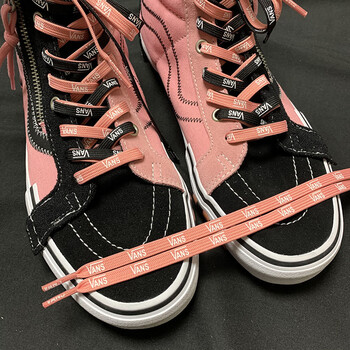 适配万斯vans字母印花鞋带适配解构万斯高中帮范斯低帮棋盘格潮流百搭