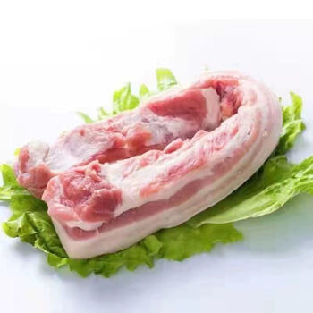 猪肉鲜肉新鲜肉类五花肉条五花三层1斤鲜肉食三舍新鲜五花肉1斤净重