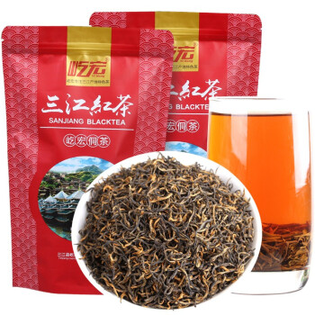 屹宏（yihong） 屹宏三江红茶500g袋装广西柳州特产 布央仙人山茶叶茶香味醇甘甜 500g