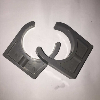 奔达upvc管道管夹 pvc管夹 塑料管夹管卡 管托 2寸dn50 60mm