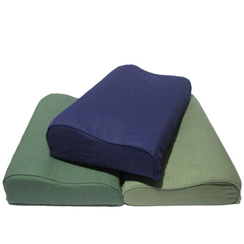 部队枕头军绿色高低枕头托颈枕慢回弹枕芯陆空 武警枕芯 枕套