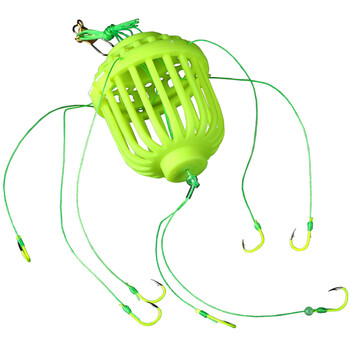 e组套装水怪爆炸钩大头伊势尼鱼钩浮钓饵料笼钩渔具钓鱼用品音然8号钩