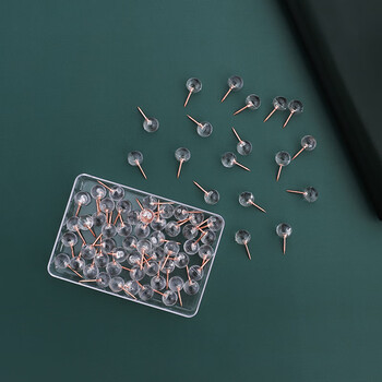 仓梵图钉按钉图钉装饰可钉墙彩色工字钉大头钉子墙钉按钉彩色小图钉