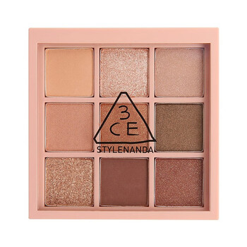 3ce眼影3ce九宫格眼影大地南瓜色哑光自然提亮三熹玉overtake秋风落叶