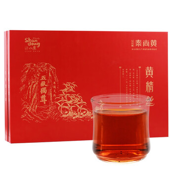 仙余粮泰尚黄泰山黄精丝茶泡水喝礼盒装48g