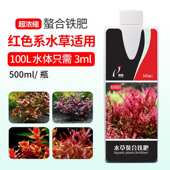 俪鱼 Liyu 水草液肥 铁肥浓缩型肥料营养液补充微量元素日常维护瓶装500ml 鳌合铁肥500ml 红色水草较多 图片价格品牌报价 京东
