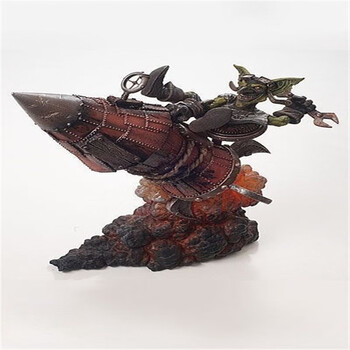 万代魔兽世界恶魔猎手女王巫妖王伊利丹怒风摆件公仔模型周边地精22cm