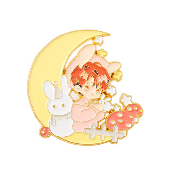 团周边q版金属徽章马嘉祺荣亚轩刘耀文可爱卡通胸针创意礼品 贺峻霖