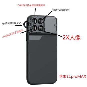 套装手机视频鱼眼长焦摄像头iphone11广角外置12promax 苹果11promax