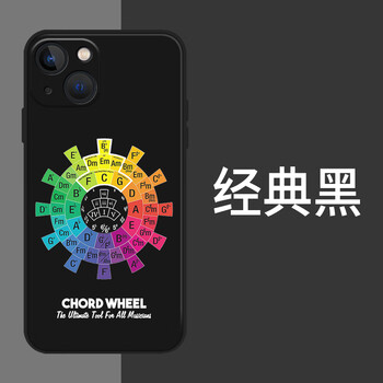 chordwheel五度圈和弦适用苹果13手机壳iphone13吉他12pro钢琴11