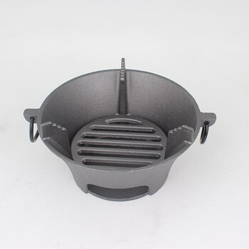 铸铁碳炉生铁炭炉炭火炉碳烧烤炉加厚碳烤炉子烧碳干锅锅炉中号195