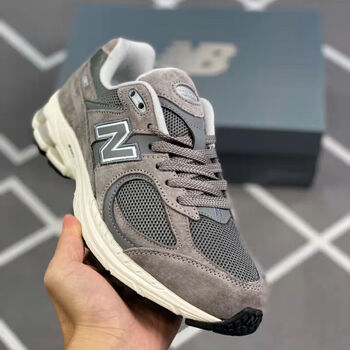 纯原nb2002r元祖灰新款复古男女鞋休闲增高老爹鞋情侣跑步运动鞋 灰色