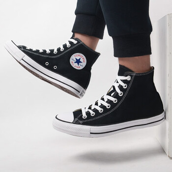 匡威（Converse）帆布鞋男鞋女鞋All Star经典常青款中性情侣学生高帮休闲运动板鞋 白色低101000建议拍小一码 35