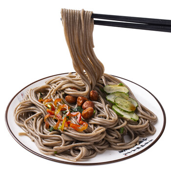 橙伯乐粗粮荞麦面条速食全麦杂粮代餐主食整箱10袋