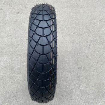 110/80-17真空胎越野耐磨摩托车踏板车轮胎 110/80-17原车花纹真空