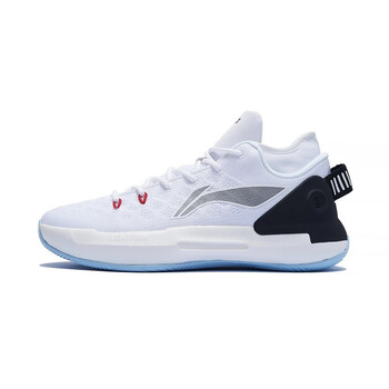 李宁(li-ning)男士篮球鞋驭帅13low回弹减震一体织篮球比赛鞋运动鞋