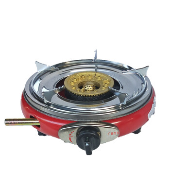防风节能迷你天小圆炉燃气灶火锅便携 明火小圆炉(单炉)煤气/液化气