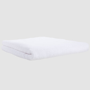 珊瑚绒毛巾款吸水酒店美容院洗浴足疗店毛巾浴巾 白色浴巾(普通款) 70