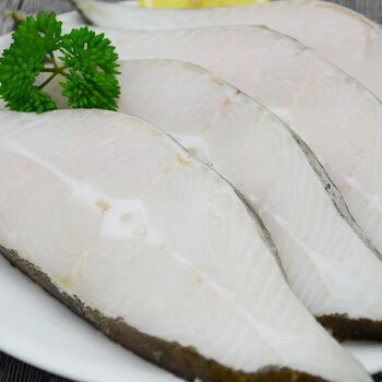 正宗鲽鱼段深海超大鲽鱼块比目鱼宝宝辅食鸦片鱼国产海鲜冷冻 【练手