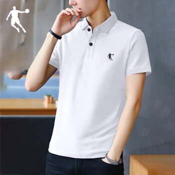 乔丹短袖t恤男23夏季新款纯棉透气休闲服饰舒适时尚上衣运动短袖男