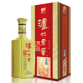 52度泸州老窖柔雅六年500ml